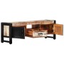 Solid recycled wood TV stand 120x30x40 cm by vidaXL, TV Furniture - Ref: Foro24-338223, Price: 155,49 €, Discount: %