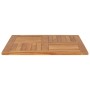 Superficie de mesa cuadrada madera maciza de teca 80x80x2,5 cm de vidaXL, Tableros para mesas - Ref: Foro24-48990, Precio: 13...