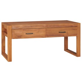 Teak wood TV cabinet 100x40x45 cm by vidaXL, TV Furniture - Ref: Foro24-325272, Price: 131,64 €, Discount: %