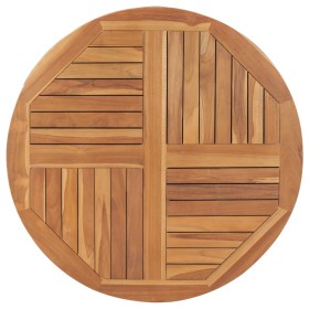 Round table top solid teak wood 2.5 cm 90 cm by vidaXL, Table tops - Ref: Foro24-48987, Price: 127,99 €, Discount: %