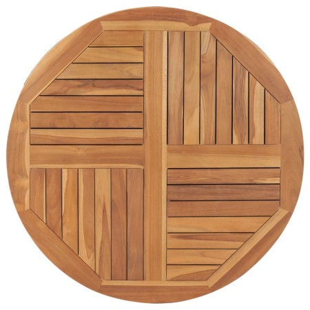 Round table top solid teak wood 2.5 cm 90 cm by vidaXL, Table tops - Ref: Foro24-48987, Price: 127,13 €, Discount: %