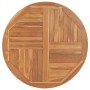 Round table top solid teak wood 2.5 cm 90 cm by vidaXL, Table tops - Ref: Foro24-48987, Price: 127,13 €, Discount: %