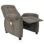 Dark gray microfiber fabric massage chair by vidaXL, Electric massage chairs - Ref: Foro24-338939, Price: 207,99 €, Discount: %