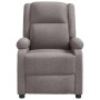 Sillón orejero de masaje de tela gris taupé de vidaXL, Sillones de masaje eléctricos - Ref: Foro24-342434, Precio: 273,21 €, ...