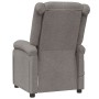 Sillón orejero de masaje de tela gris taupé de vidaXL, Sillones de masaje eléctricos - Ref: Foro24-342434, Precio: 273,21 €, ...