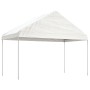 Gazebo with white polyethylene roof 20.07x4.08x3.22 m by vidaXL, Tents and gazebos - Ref: Foro24-3155517, Price: 801,99 €, Di...