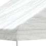 Gazebo with white polyethylene roof 20.07x4.08x3.22 m by vidaXL, Tents and gazebos - Ref: Foro24-3155517, Price: 801,99 €, Di...