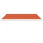 Toldo retráctil aluminio y tela naranja y marrón 3,5x2,5 m de vidaXL, Toldos - Ref: Foro24-3154592, Precio: 931,01 €, Descuen...