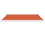 Toldo retráctil aluminio y tela naranja y marrón 3x2,5 m de vidaXL, Toldos - Ref: Foro24-3154591, Precio: 587,44 €, Descuento: %