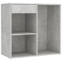 Concrete Gray Plywood LED Vanity Set by vidaXL, Bedroom furniture sets - Ref: Foro24-3114102, Price: 250,41 €, Discount: %