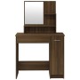 Dressing table set in brown oak color, 86.5x35x136 cm by vidaXL, Bedroom Dressers - Ref: Foro24-3114154, Price: 104,99 €, Dis...