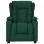 Sillón de masaje eléctrico tela verde oscuro de vidaXL, Sillones de masaje eléctricos - Ref: Foro24-3098795, Precio: 292,78 €...