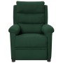 Sillón reclinable eléctrico tela verde oscuro de vidaXL, Sillones - Ref: Foro24-3098969, Precio: 230,99 €, Descuento: %