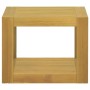 Armario de baño de pared madera maciza de teca 45x45x35 cm de vidaXL, Taquillas y armarios de almacenamiento - Ref: Foro24-33...