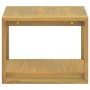 Armario de baño de pared madera maciza de teca 45x45x35 cm de vidaXL, Taquillas y armarios de almacenamiento - Ref: Foro24-33...