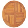 Round table top solid teak wood 2.5 cm 50 cm by vidaXL, Table tops - Ref: Foro24-316154, Price: 49,99 €, Discount: %