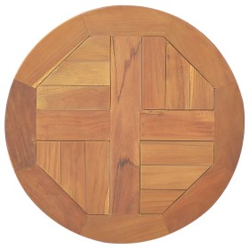 Superficie de mesa redonda madera maciza de teca 2,5 cm 40 cm de vidaXL, Tableros para mesas - Ref: Foro24-316153, Precio: 40...