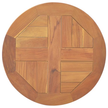 Round table top solid teak wood 2.5 cm 40 cm by vidaXL, Table tops - Ref: Foro24-316153, Price: 40,63 €, Discount: %