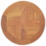 Round table top solid teak wood 2.5 cm 40 cm by vidaXL, Table tops - Ref: Foro24-316153, Price: 40,63 €, Discount: %