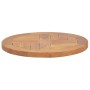 Round table top solid teak wood 2.5 cm 40 cm by vidaXL, Table tops - Ref: Foro24-316153, Price: 40,63 €, Discount: %