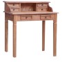 Desk with drawers made of recycled solid wood 90x50x101 cm by vidaXL, Desks - Ref: Foro24-283912, Price: 245,32 €, Discount: %