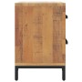 Mesita de noche madera maciza de pino marrón 36x30x45 cm de vidaXL, Mesitas de noche - Ref: Foro24-349911, Precio: 96,47 €, D...