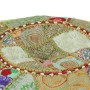 Round handmade cotton pachtwork pouf 40x20 cm green by vidaXL, Ottomans - Ref: Foro24-246573, Price: 40,63 €, Discount: %