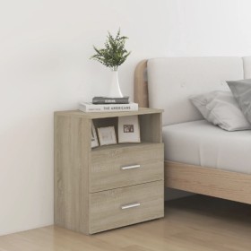 Sonoma oak nightstand 50x32x60 cm by vidaXL, Nightstands - Ref: Foro24-803278, Price: 57,87 €, Discount: %