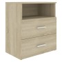 Sonoma oak nightstand 50x32x60 cm by vidaXL, Nightstands - Ref: Foro24-803278, Price: 60,15 €, Discount: %