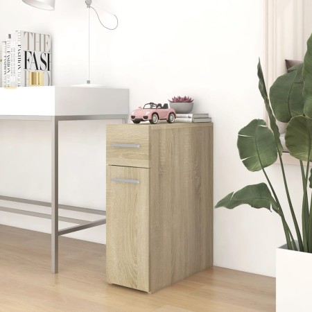 Oak plywood apothecary cabinet 20x45.5x60cm by vidaXL, Lockers and storage cabinets - Ref: Foro24-804214, Price: 51,32 €, Dis...