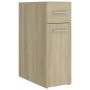 Oak plywood apothecary cabinet 20x45.5x60cm by vidaXL, Lockers and storage cabinets - Ref: Foro24-804214, Price: 51,32 €, Dis...