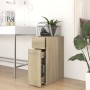 Oak plywood apothecary cabinet 20x45.5x60cm by vidaXL, Lockers and storage cabinets - Ref: Foro24-804214, Price: 51,32 €, Dis...