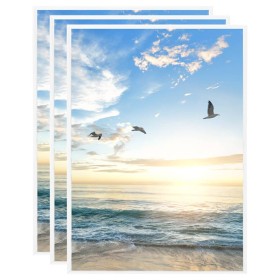 Marcos de foto collage de mesa 3 uds blanco MDF 15x21 cm de vidaXL, Marcos para fotos - Ref: Foro24-332328, Precio: 11,07 €, ...