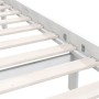 Solid white pine wood bed frame 100x200 cm by vidaXL, Beds and slatted bases - Ref: Foro24-810073, Price: 99,67 €, Discount: %