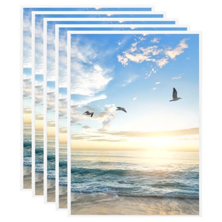 Tabletop collage photo frames 5 pcs white MDF 15x21 cm by vidaXL, Photo frames - Ref: Foro24-332329, Price: 15,17 €, Discount: %