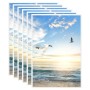 Tabletop collage photo frames 5 pcs white MDF 21x29.7cm by vidaXL, Photo frames - Ref: Foro24-332341, Price: 22,40 €, Discoun...