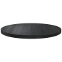 Solid black pine wood table surface Ø50x2.5 cm by vidaXL, Table tops - Ref: Foro24-813660, Price: 44,93 €, Discount: %