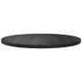 Solid black pine wood table surface Ø70x2.5 cm by vidaXL, Table tops - Ref: Foro24-813662, Price: 74,57 €, Discount: %