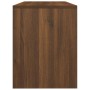 Taburete de tocador contrachapada marrón roble 70x35x45 cm de vidaXL, Bancos de tocador - Ref: Foro24-820525, Precio: 29,86 €...