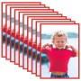 Wall or table collage photo frame 10 pcs red MDF 18x24cm by vidaXL, Photo frames - Ref: Foro24-332375, Price: 25,13 €, Discou...