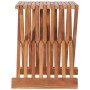 Solid teak wood folding stool 40x32x45 cm by vidaXL, Folding stools and chairs - Ref: Foro24-48992, Price: 63,74 €, Discount: %