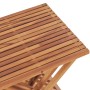 Solid teak wood folding stool 40x32x45 cm by vidaXL, Folding stools and chairs - Ref: Foro24-48992, Price: 63,74 €, Discount: %