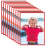 Wall or table collage photo frame 10 pcs red MDF 20x25 cm by vidaXL, Photo frames - Ref: Foro24-332381, Price: 26,61 €, Disco...