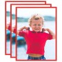 Wall/table collage photo frames 3 pcs red MDF 50x60 cm by vidaXL, Photo frames - Ref: Foro24-332398, Price: 33,94 €, Discount: %