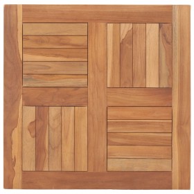 Tischplatte aus massivem Teakholz, 60 x 60 x 2,5 cm von vidaXL, Tischplatten - Ref: Foro24-48988, Preis: 88,16 €, Rabatt: %