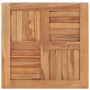 Superficie de mesa de madera maciza de teca 60x60x2,5 cm de vidaXL, Tableros para mesas - Ref: Foro24-48988, Precio: 88,16 €,...