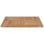 Superficie de mesa de madera maciza de teca 60x60x2,5 cm de vidaXL, Tableros para mesas - Ref: Foro24-48988, Precio: 88,16 €,...