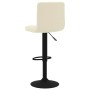 Kitchen stools 2 units cream velvet by vidaXL, Kitchen stools - Ref: Foro24-334304, Price: 128,99 €, Discount: %