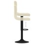 Kitchen stools 2 units cream velvet by vidaXL, Kitchen stools - Ref: Foro24-334304, Price: 128,99 €, Discount: %