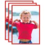 Wall/table collage photo frames 3 pcs red MDF 59.4x84 cm by vidaXL, Photo frames - Ref: Foro24-332402, Price: 44,06 €, Discou...